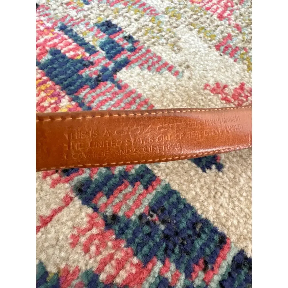 Coach Brown Learher Belt‎ 42”